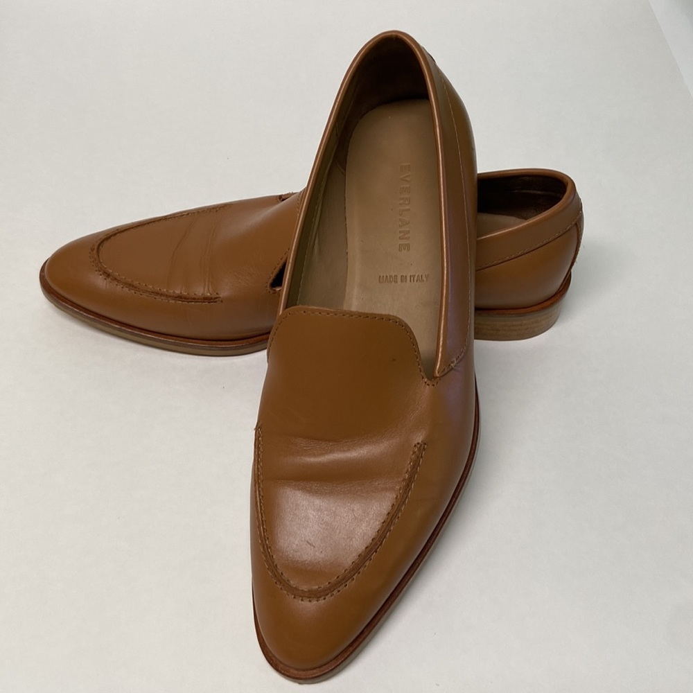 Everlane Modern Loafers Camel size 9